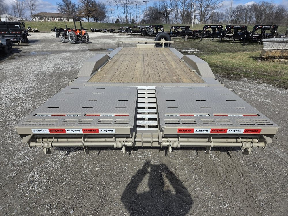 24' Stryker SET Bumper Pull Equipment Trailer DOF - (2) 7K Axles - Low Profile Equipment Trailers - TrailerSwap
