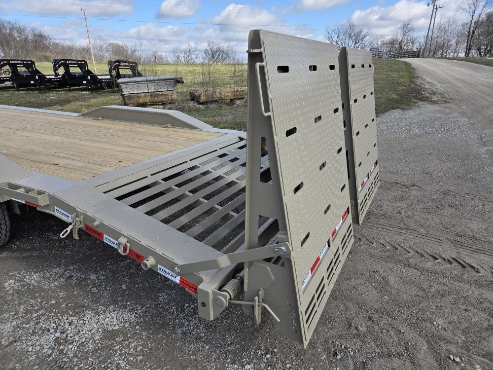 24' Stryker SET Bumper Pull Equipment Trailer DOF - (2) 7K Axles - Low Profile Equipment Trailers - TrailerSwap