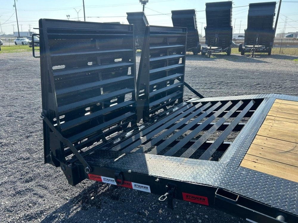 24' Stryker SET Bumper Pull Equipment Trailer DOF - (2) 8K Axles - Low Profile Equipment Trailers - TrailerSwap