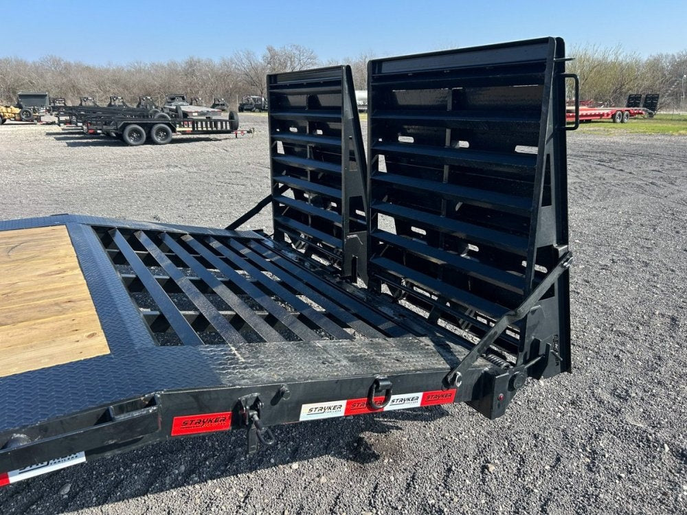 24' Stryker SET Bumper Pull Equipment Trailer DOF - (2) 8K Axles - Low Profile Equipment Trailers - TrailerSwap