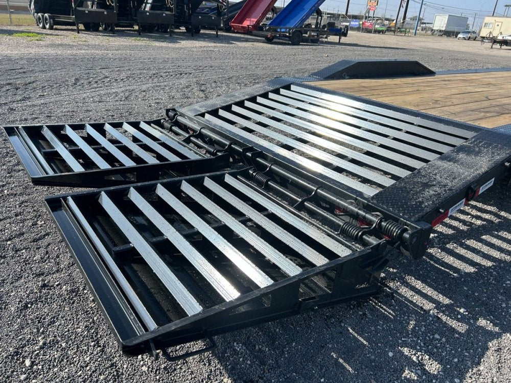 24' Stryker SET Bumper Pull Equipment Trailer DOF - (2) 8K Axles - Low Profile Equipment Trailers - TrailerSwap
