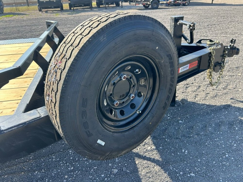 24' Stryker SET Bumper Pull Equipment Trailer DOF - (2) 8K Axles - Low Profile Equipment Trailers - TrailerSwap