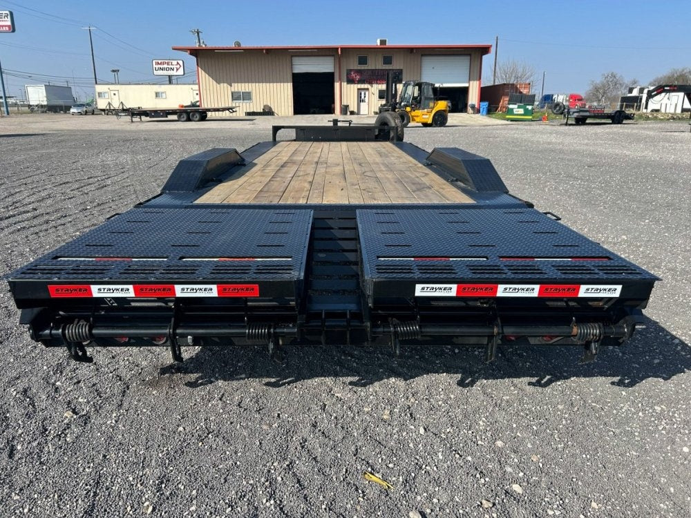 24' Stryker SET Bumper Pull Equipment Trailer DOF - (2) 8K Axles - Low Profile Equipment Trailers - TrailerSwap