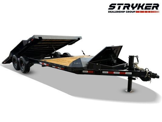 24' Tilt Trailer Drive Over Fenders, 8K Axles - Equipment Tilt - TrailerSwap