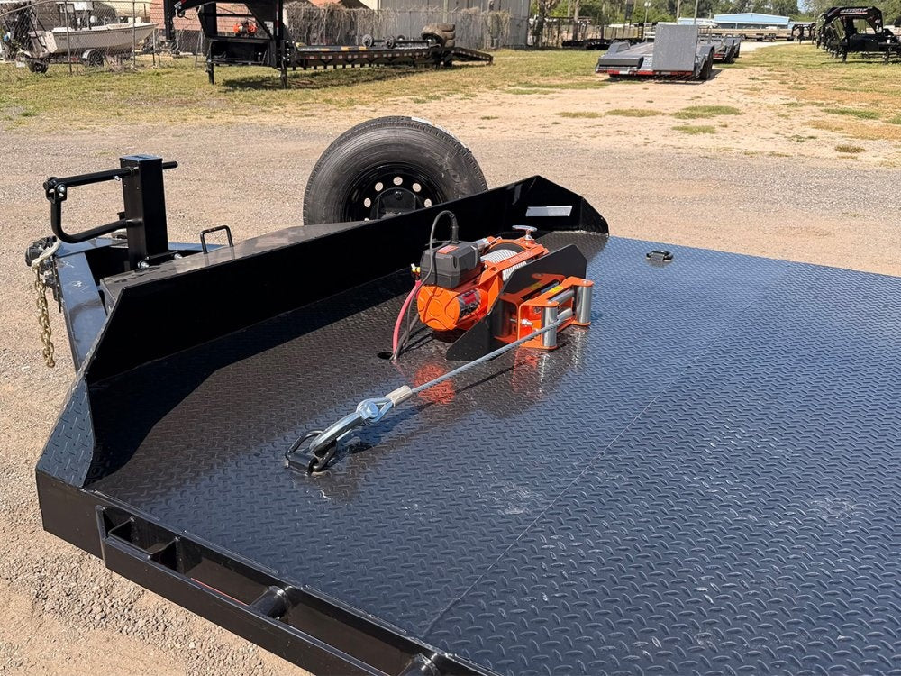 24' Tilt Trailer Drive Over Fenders, Steel Floor, 8K Axles - Equipment Tilt - TrailerSwap
