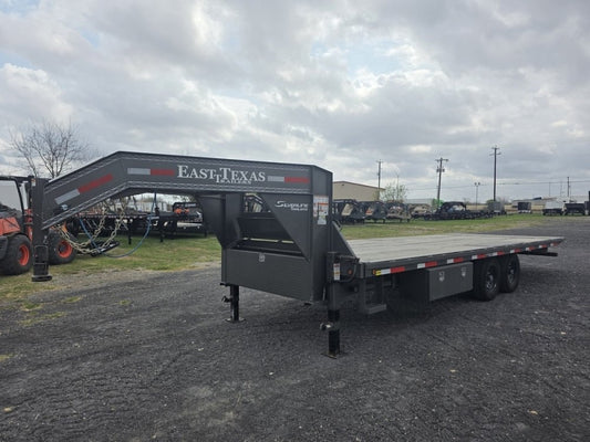 24' x 102" East Texas Trailers Deckover Trailers - Hotshot Non-CDL - TrailerSwap