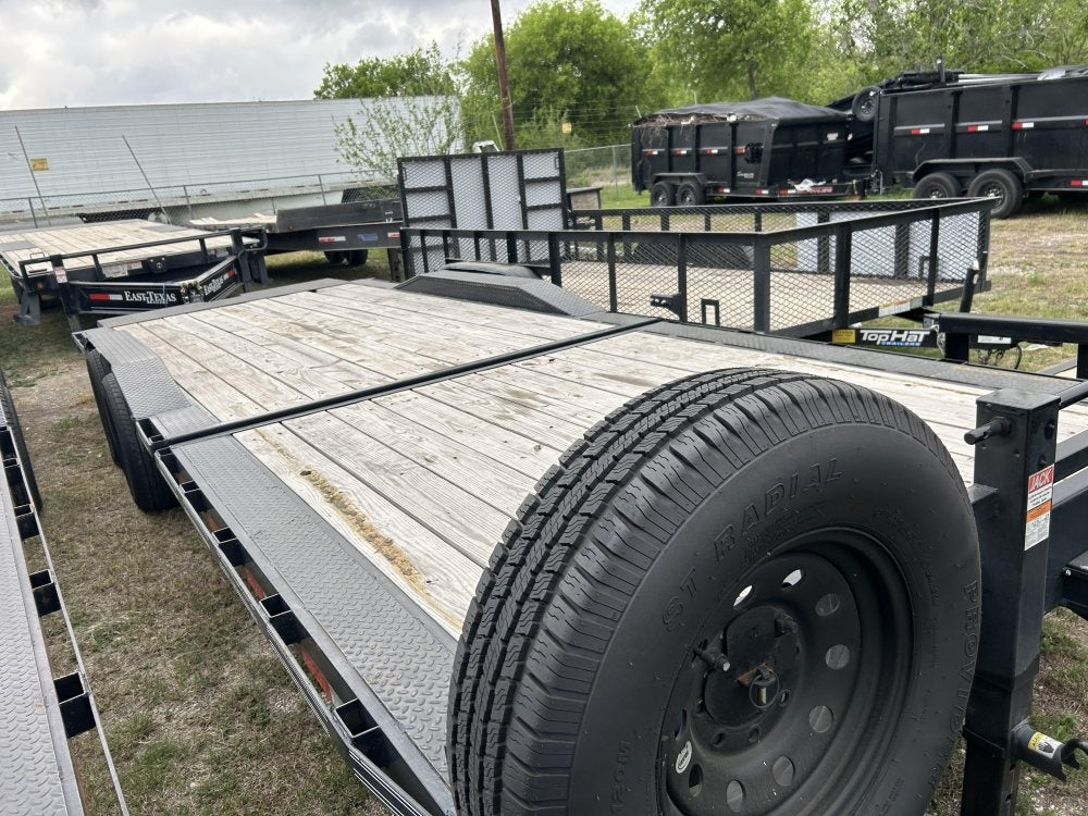 24' x 102" East Texas Trailers Single Car - Single Car Trailers - TrailerSwap