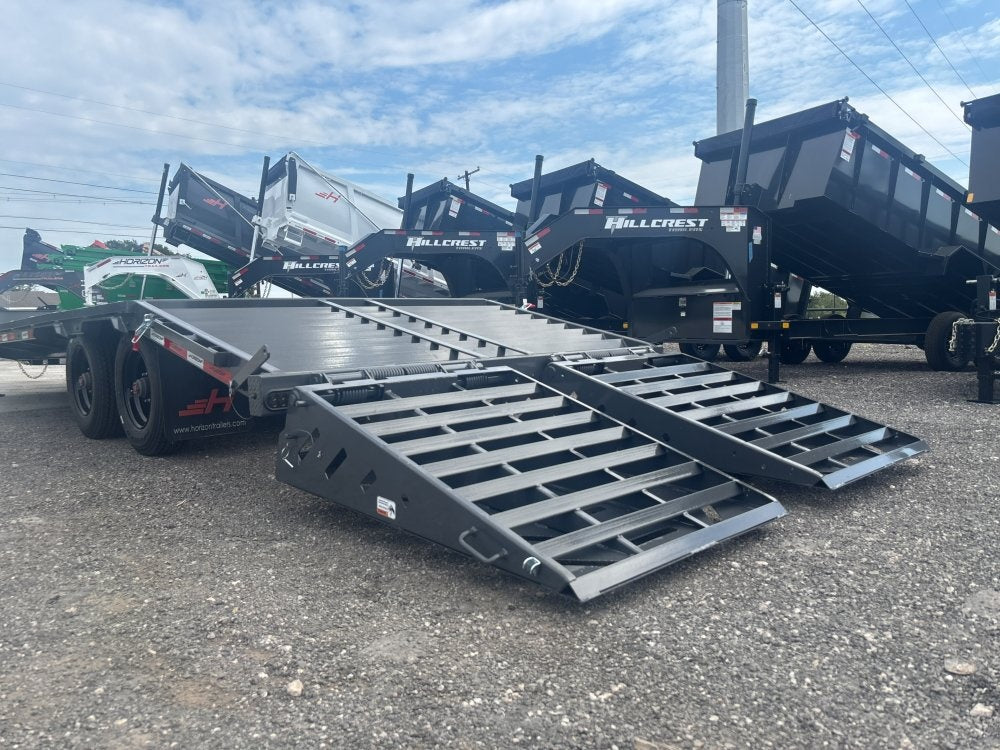 24'x102" Horizon FHZSS PH Pintle Hitch Deckover - Pintle Hitch Deckover - TrailerSwap