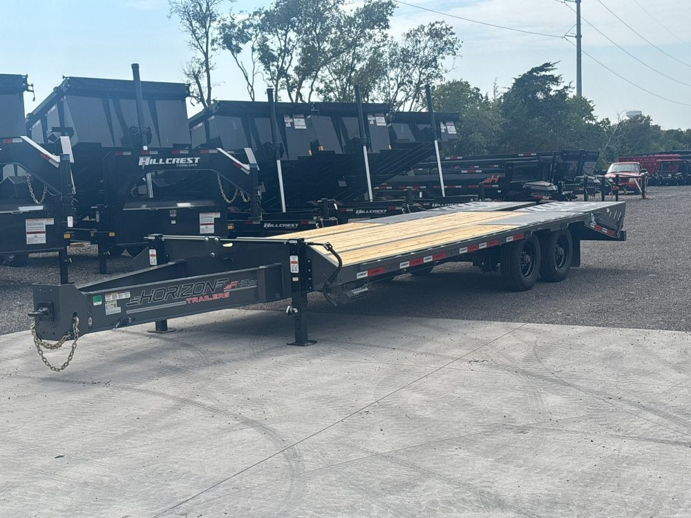 24'x102" Horizon FHZSS PH Pintle Hitch Deckover - Pintle Hitch Deckover - TrailerSwap