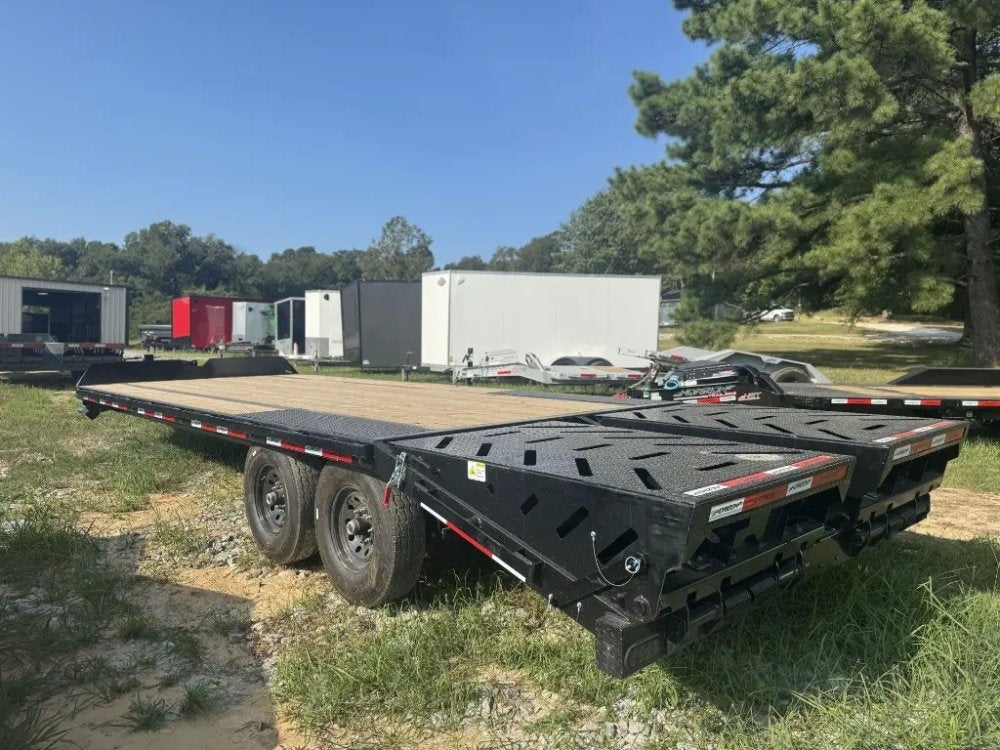 24'x102" Horizon FTZ BP Bumper Pull Deckover - Bumper Pull Deckover - TrailerSwap