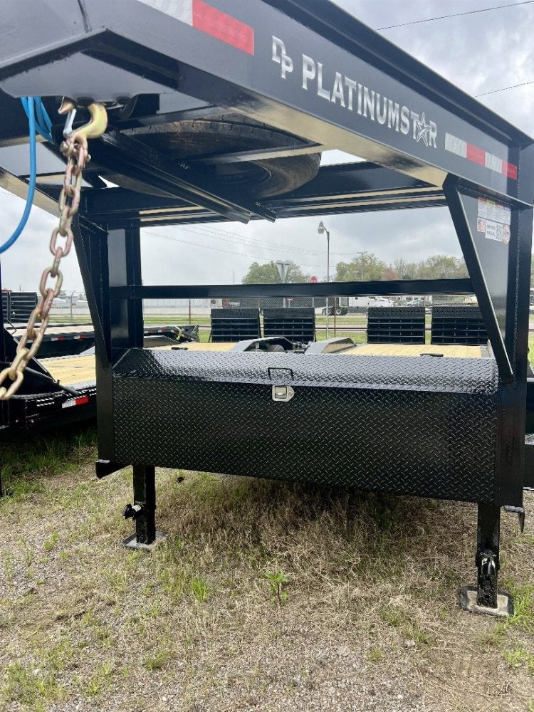 26' DP Platinum Star Gooseneck 7k Axles - Equipment Trailers - TrailerSwap