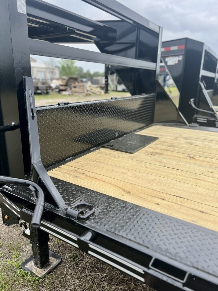 26' DP Platinum Star Gooseneck 7k Axles - Equipment Trailers - TrailerSwap