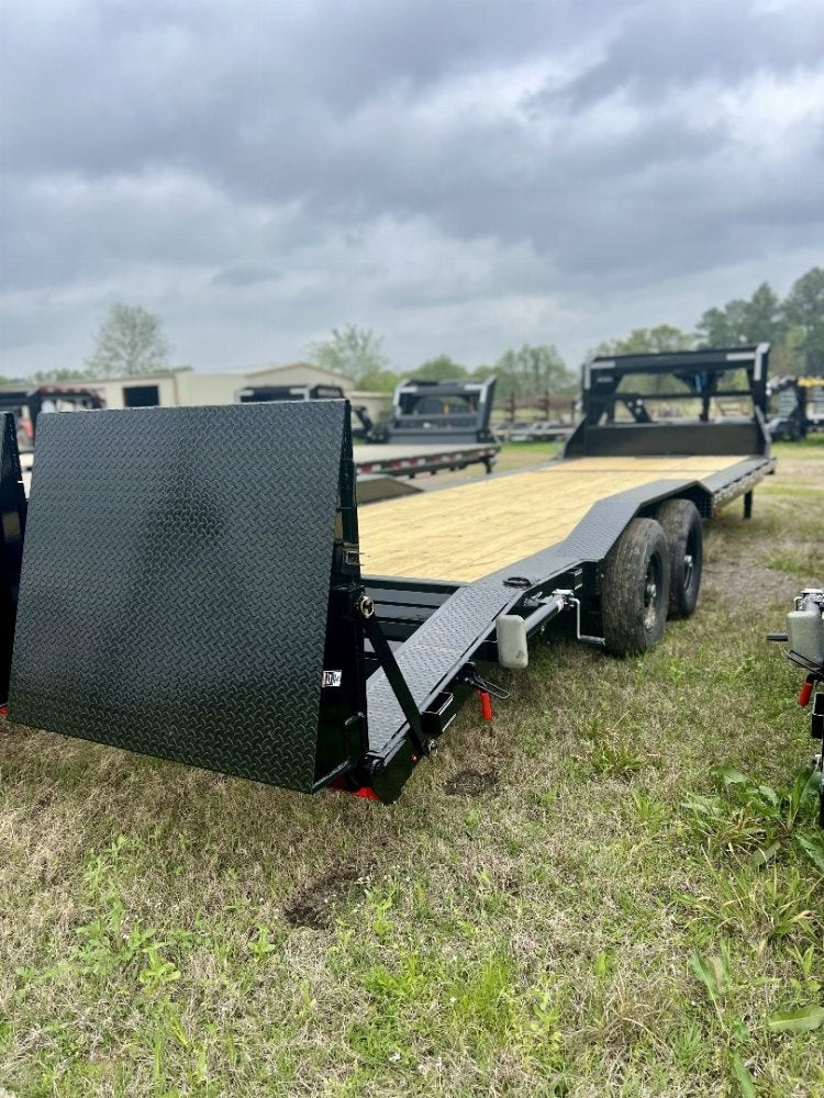 26' DP Platinum Star Gooseneck 7k Axles - Equipment Trailers - TrailerSwap