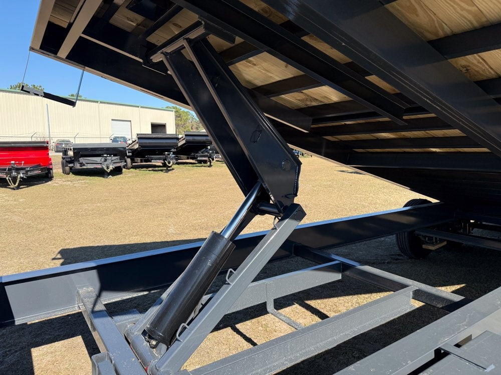 26' FA Bumper Pull Deckover Tilt - 8k Axles - 16 Ply Tires with Spare - Deckover Tilt - TrailerSwap