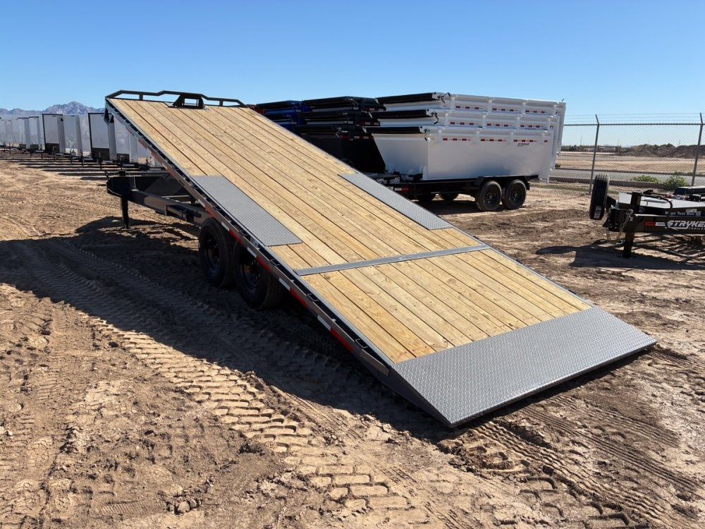 26' RawMaxx DTX Deckover Tilt Trailer - (2) 8k Axles - Deckover Trailers - Deckover Tilt - Stryker Dealership Group