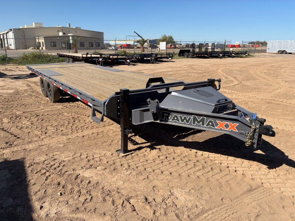26' RawMaxx DTX Deckover Tilt Trailer - (2) 8k Axles - Deckover Trailers - Deckover Tilt - Stryker Dealership Group
