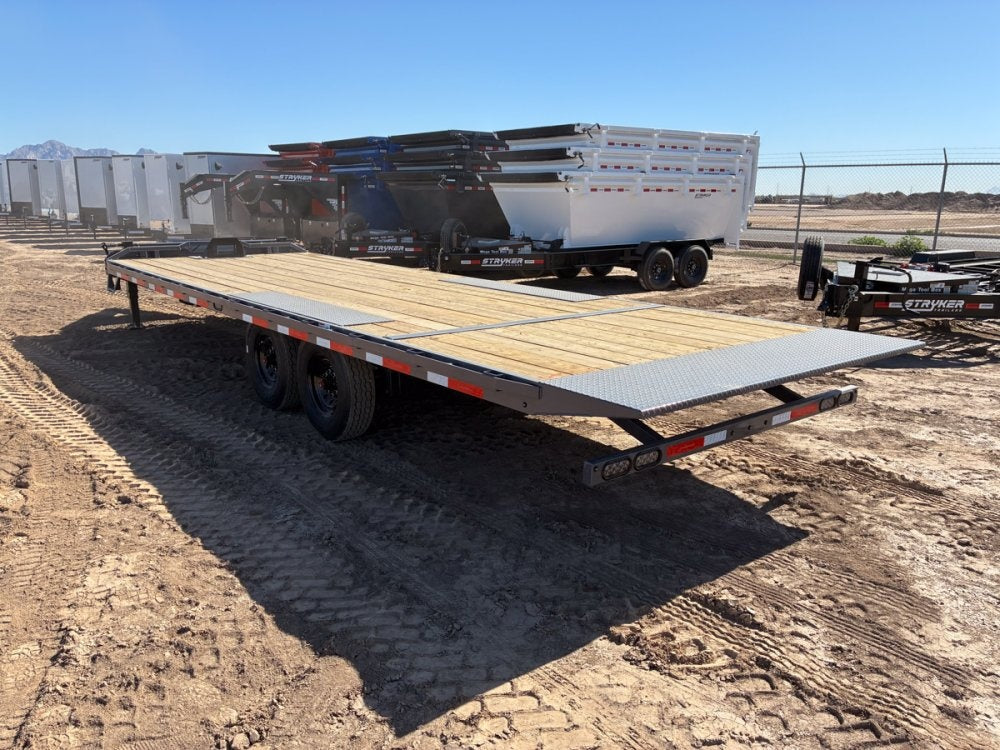 26' RawMaxx DTX Deckover Tilt Trailer - (2) 8k Axles - Deckover Trailers - Deckover Tilt - Stryker Dealership Group
