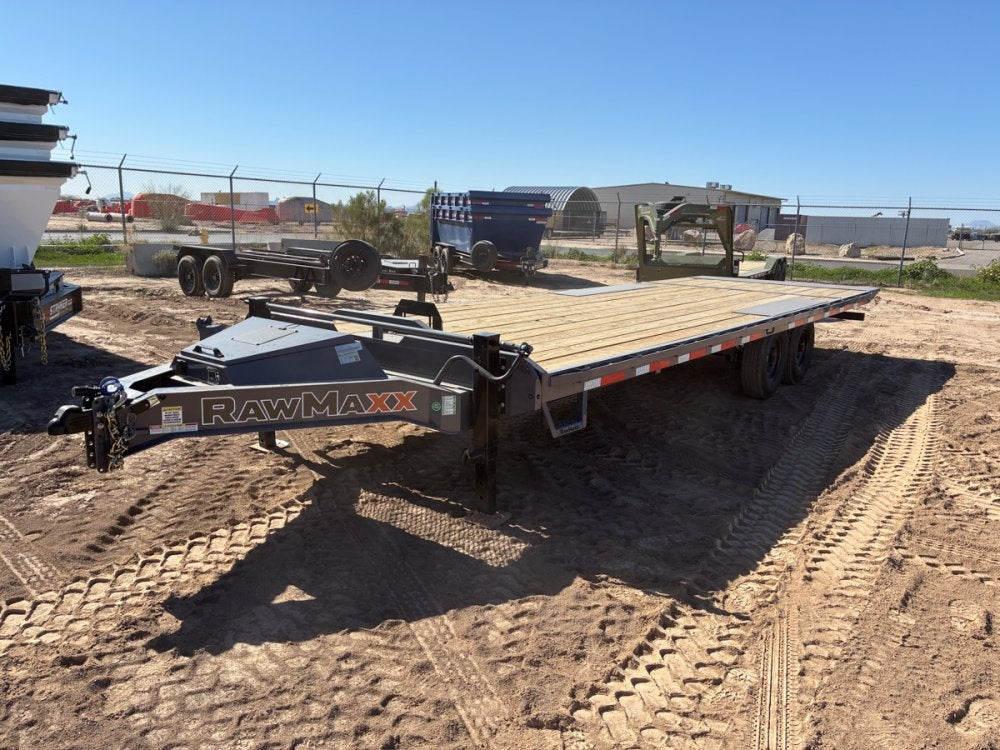 26' RawMaxx DTX Deckover Tilt Trailer - (2) 8k Axles - Deckover Trailers - Deckover Tilt - Stryker Dealership Group