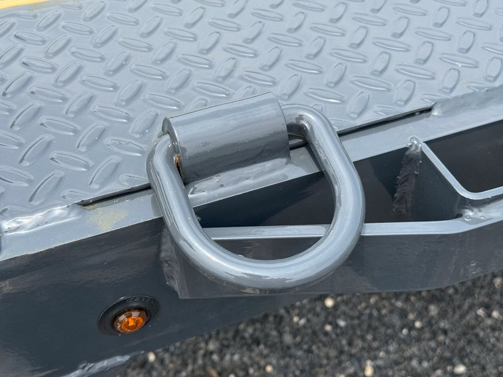 28' H8 Pintle Hitch Mega Ramps 8K Axles - Pintle Hitch Equipment - TrailerSwap