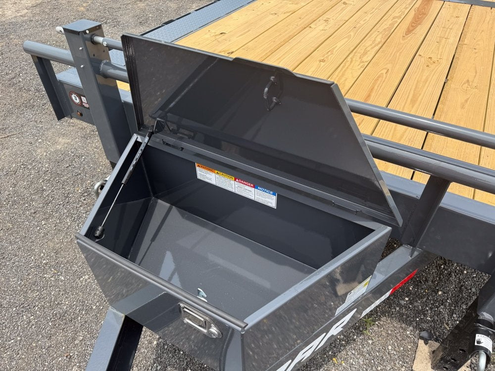 28' H8 Pintle Hitch Mega Ramps 8K Axles - Pintle Hitch Equipment - TrailerSwap