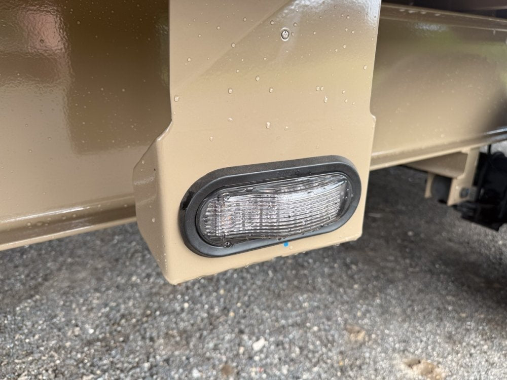28' Horizon FFT Gooseneck Full Deckover TIlt Trailer - (2) 10K Axles - Super Single Deckover - TrailerSwap