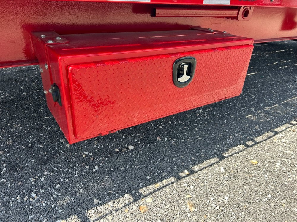 28' Horizon FFT Gooseneck Full Deckover Tilt Trailer - (2) 10K Axles - Deckover Tilt - TrailerSwap