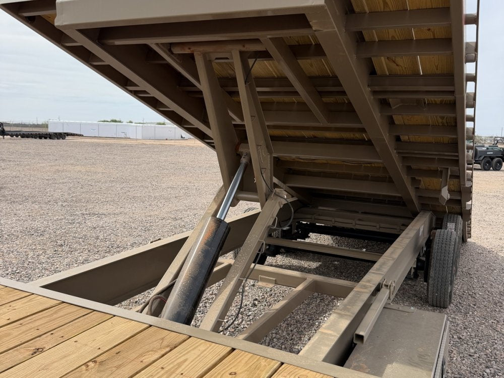 28' Horizon FTS Gooseneck Hydraulic Deckover Tilt Trailer - 10K Axles - Deckover Tilt - TrailerSwap