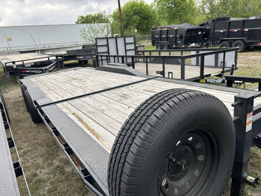 24' x 102" East Texas Trailers Single Car 44631