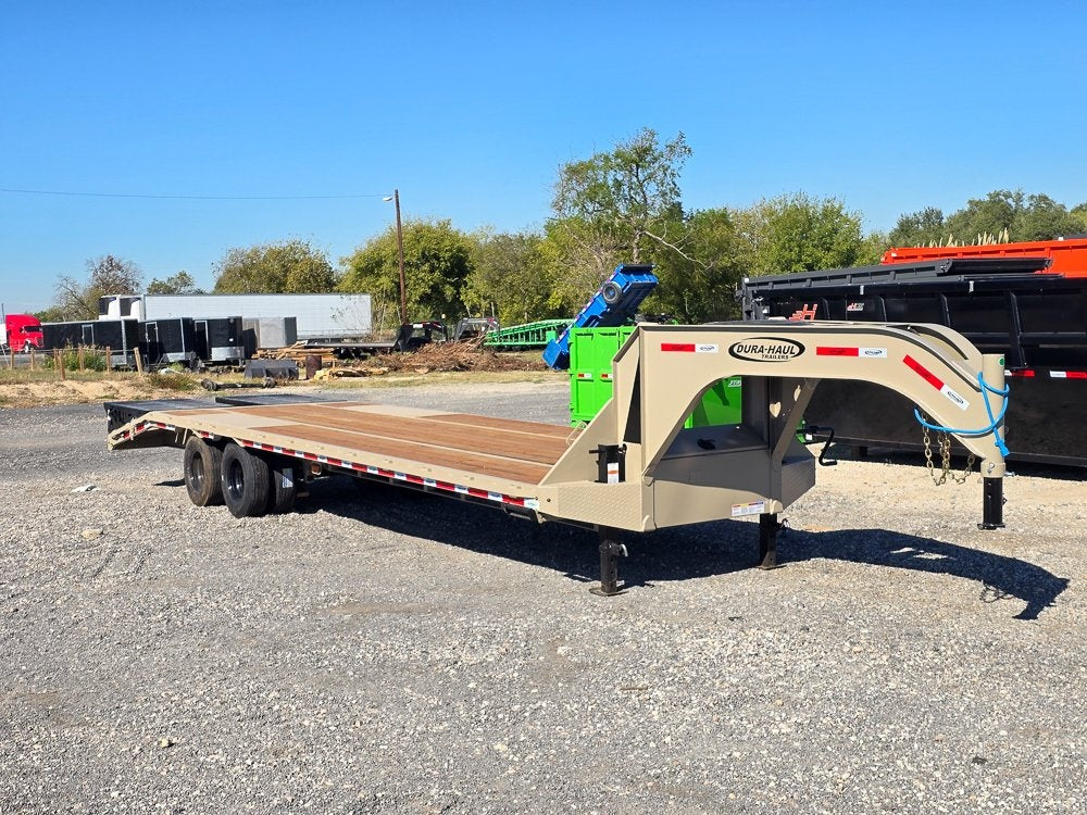 30' DKO Gooseneck Deckover 25' + 5' Mega Ramps (2) 10K Axles - Dual Wheel Deckover - DO 10K MR DW - TrailerSwap