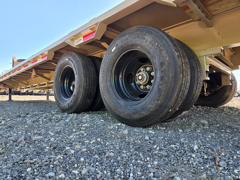 30' DKO Gooseneck Deckover 25' + 5' Mega Ramps (2) 10K Axles - Dual Wheel Deckover - DO 10K MR DW - TrailerSwap