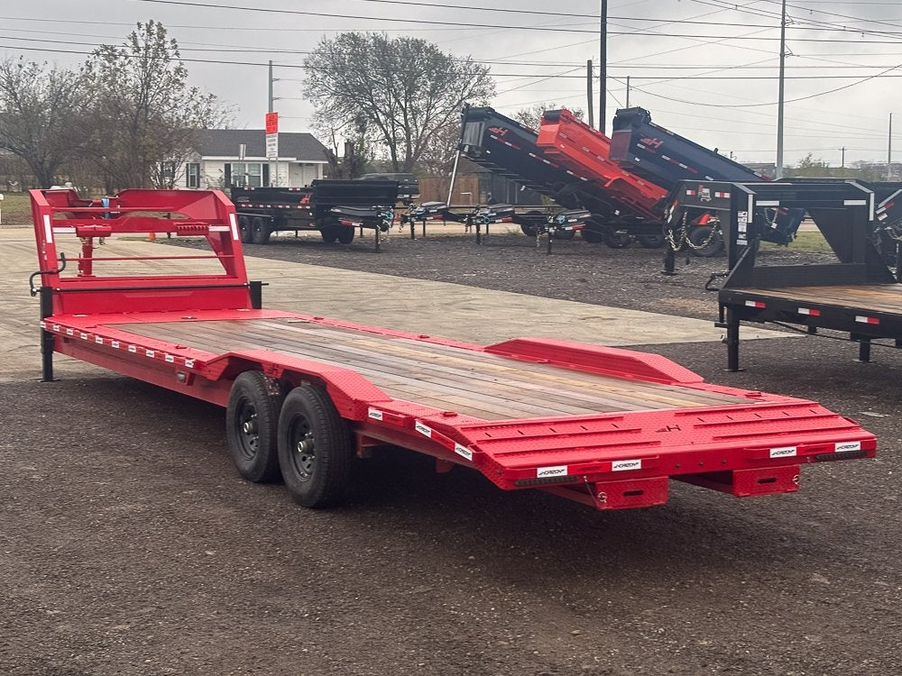 30' EWZ Gooseneck Equipment Hauler 7k Axles - Equipment Trailers - TrailerSwap