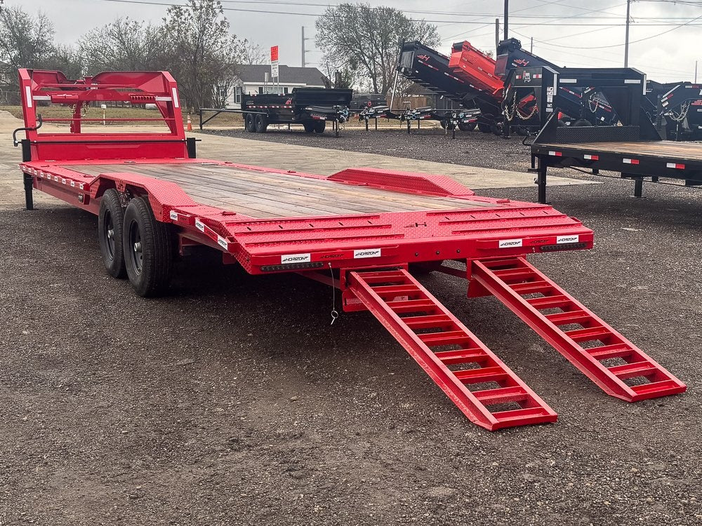 30' EWZ Gooseneck Equipment Hauler 7k Axles - Equipment Trailers - TrailerSwap