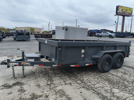 14' x 83" HD Trailers Bumper Pull Dump 1416