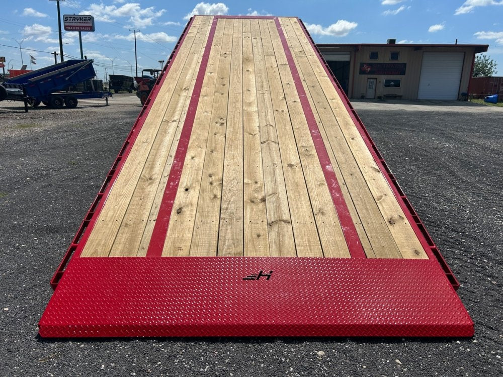 28' Horizon FFT Gooseneck Full Deckover Tilt Trailer - (2) 10K Axles 016937