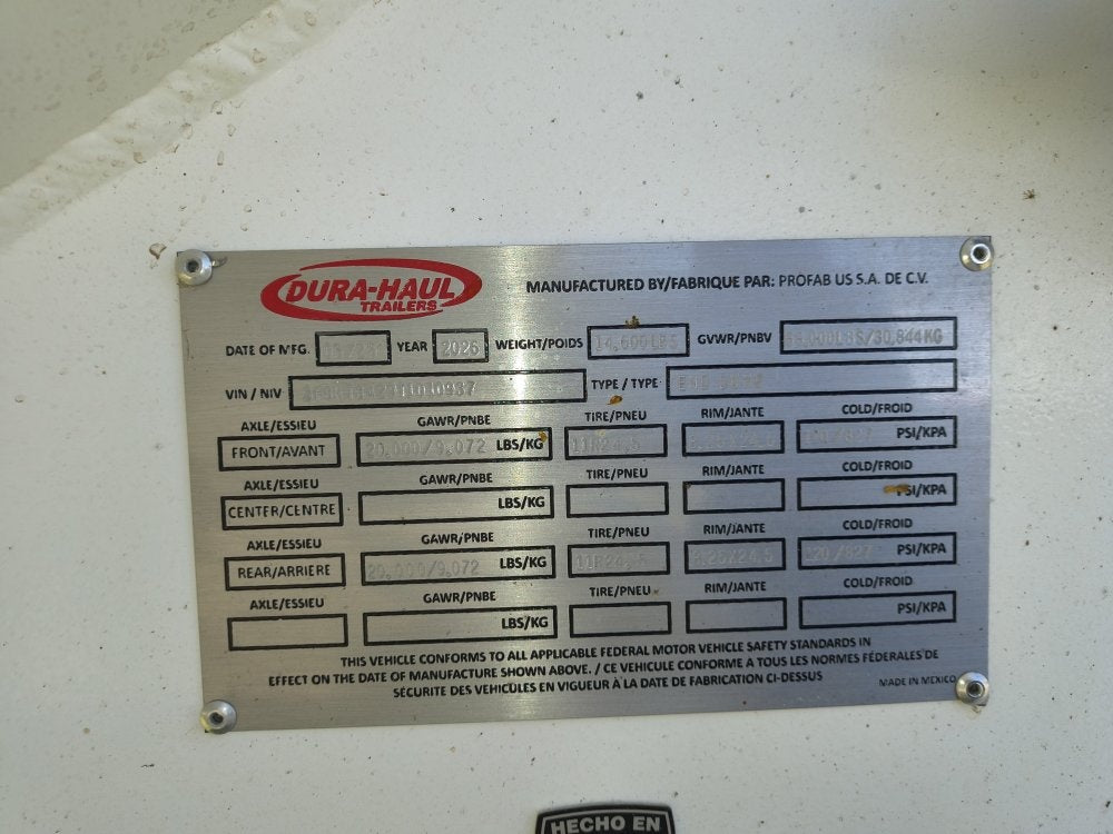 32" ELD End Dump AR450 Steel Hutch H-900 Suspension - Semi-Trailers - Semi-Trailers - TrailerSwap