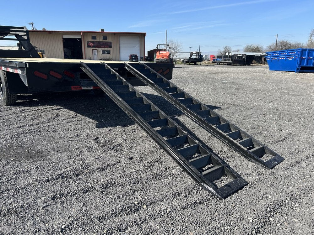 32' Stryker Gooseneck Deckover Trailer Straight Deck - (2) 7K Axles - Hotshot Non-CDL - DO 7K SD - TrailerSwap