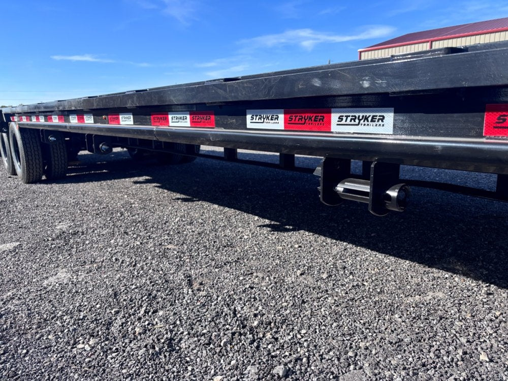 32' Stryker Gooseneck Dual Wheel Deckover Trailer Mega Ramps - (2) 12K Axles - Dual Wheel Deckover - DO 12K MR - TrailerSwap