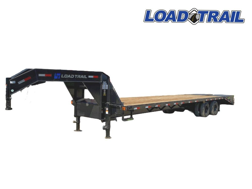 32' Tandem Dually Axle Gooseneck Equipment Hauler Trailer - DO 10K MR DW - TrailerSwap