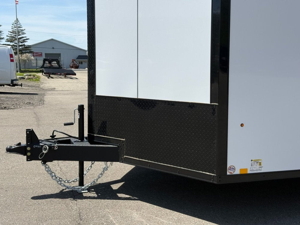 8.5 x 20 Look Trailers Element SE Flat Top V Nose Enclosed Trailer - (2) 5.2k lb Axles 140440
