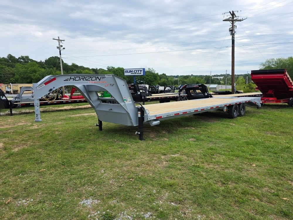 32'x102" Horizon FTZ GN Super Single Deckover - Super Single Deckover - TrailerSwap