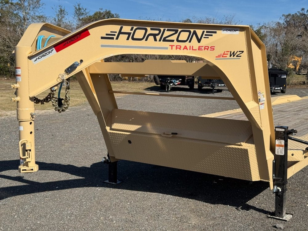 34' EWZ Gooseneck Equipment Hauler 8k Axles - Equipment Trailers - TrailerSwap