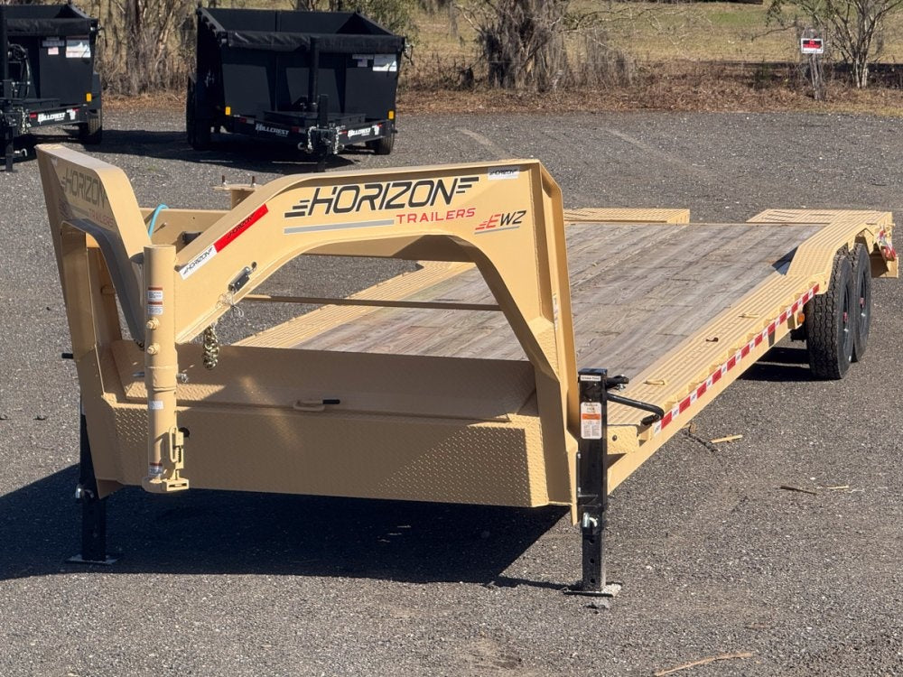 34' EWZ Gooseneck Equipment Hauler 8k Axles - Equipment Trailers - TrailerSwap