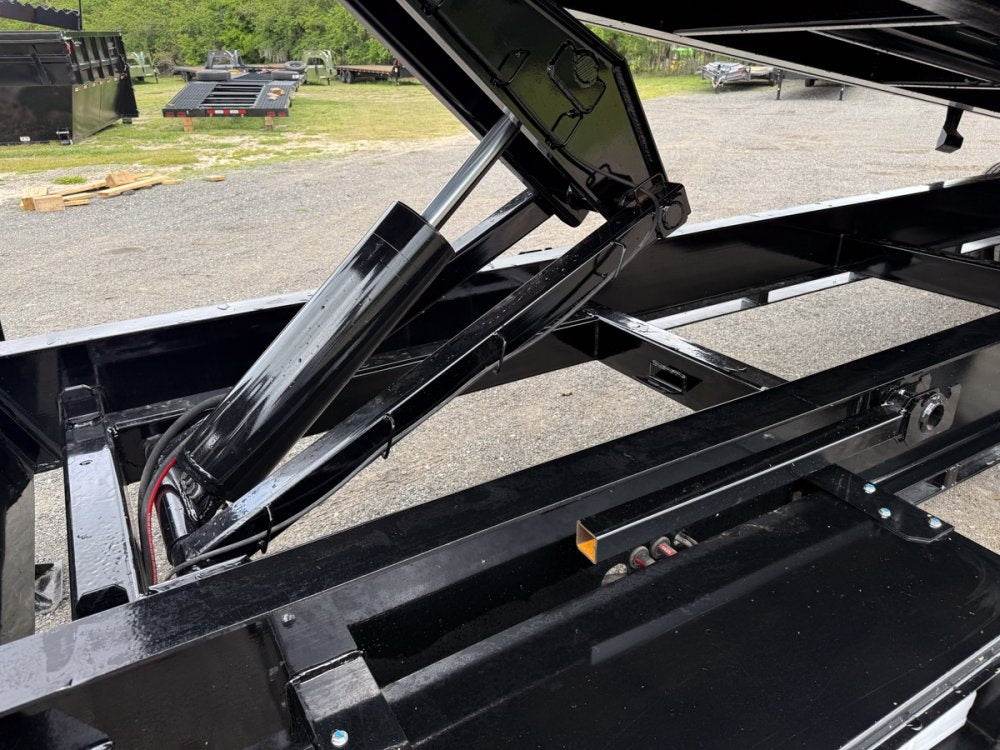 34' Horizon FFH Gooseneck Deckover Full Tilt Trailer - (2) 10k Axles - Deckover Tilt - TrailerSwap