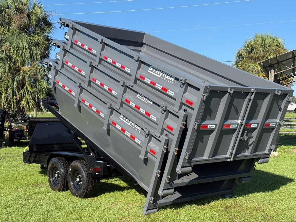 Stryker 14' BP Roll off Bundle (2) 7k Axles + 3 Bins w/ 4' Walls 003957