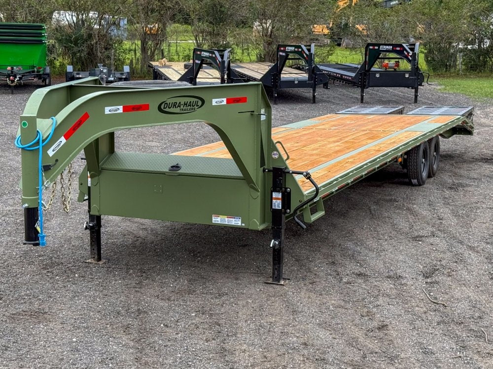 35' DKO Gooseneck Deckover 30'+5' Mega Ramps (2) 8K Axles - Hotshot Non-CDL - DO 8K MR - TrailerSwap