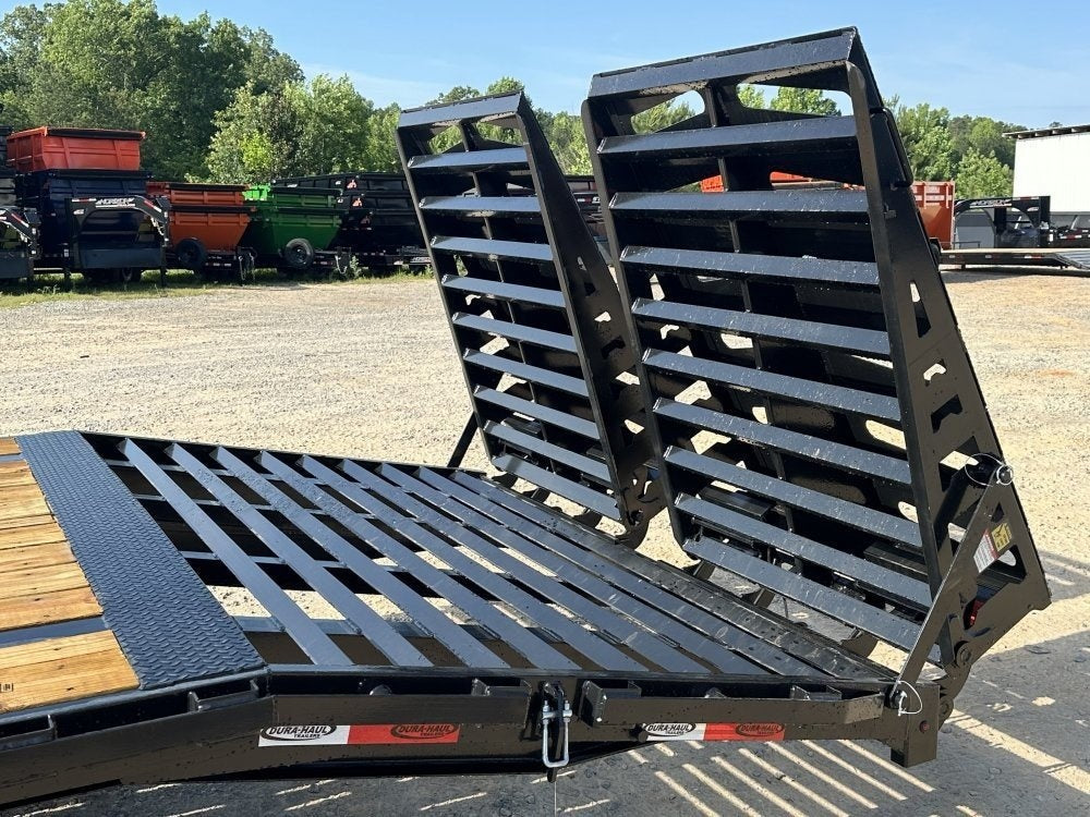 35' DKO Gooseneck Deckover 30'+5' Mega Ramps (2) 8K Axles - Hotshot Non-CDL - DO 8K MR - TrailerSwap
