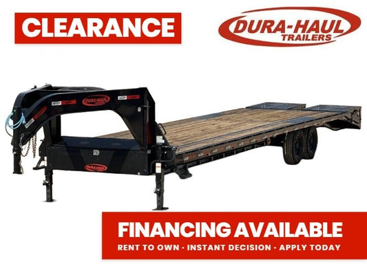 35' DKO Gooseneck Deckover 30'+5' Mega Ramps (2) 8K Axles - Hotshot Non-CDL - DO 8K MR - TrailerSwap