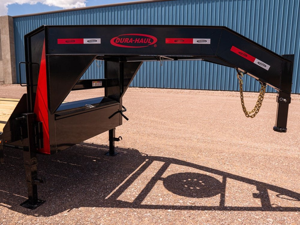 35' DKO Gooseneck Deckover 30'+5' Mega Ramps (2) 8K Axles - Hotshot Non-CDL - DO 8K MR - TrailerSwap