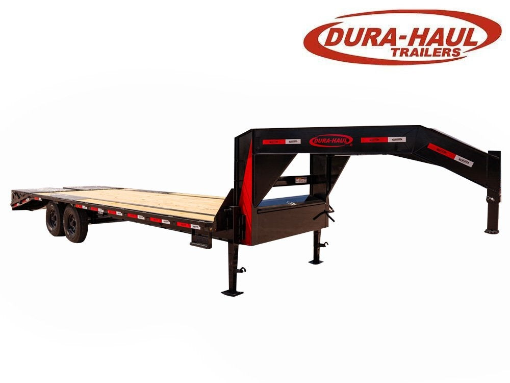 35' DKO Gooseneck Deckover 30'+5' Mega Ramps (2) 8K Axles - Hotshot Non-CDL - DO 8K MR - TrailerSwap