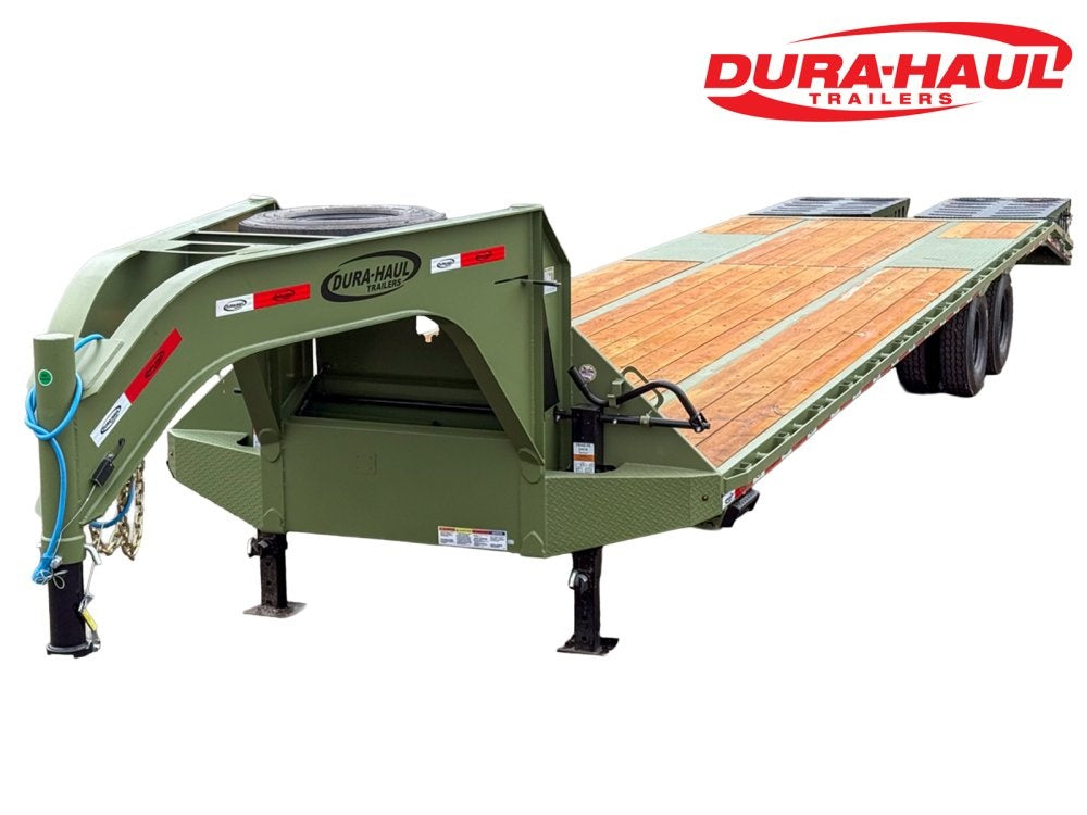 35' DKO Gooseneck Deckover 30' + 5' Mega Ramps (2) 12K Axles - Dual Wheel Deckover/DO 12K MR - Stryker Dealership Group